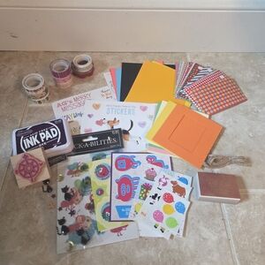 Giant Scrapbooking Supply Bundle